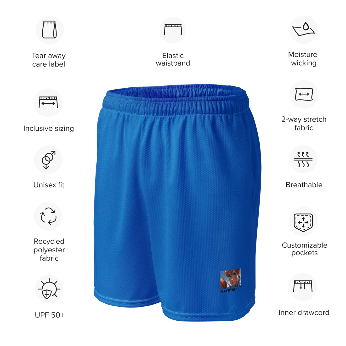 The Orlando - Unisex mesh shorts